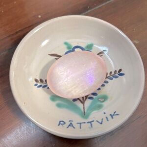 Angel Aura Rose Quartz Palm Stone